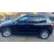 Пороги алюминиевые чёрные для Volkswagen Tiguan 2011-2016