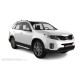 Пороги алюминиевые ОЕМ BMW-стиль для Kia Sorento 2012-2020