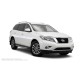 Пороги алюминиевые ОЕМ BMW-стиль для Nissan Pathfinder R52 2014-2020