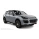 Пороги алюминиевые ОЕМ BMW-стиль для Porsche Cayenne 2010-2018