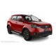 Пороги алюминиевые ОЕМ BMW-стиль для SsangYong Actyon 2010-2013
