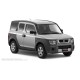 Пороги алюминиевые в полоску для Honda Element 2003-2010