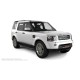 Пороги алюминиевые в полоску для Land Rover Discovery 2005-2016
