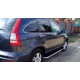 Пороги с площадкой алюминиевый лист для Honda CR-V 2007-2012