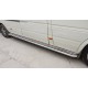 Пороги с площадкой алюминиевый лист для Mercedes Sprinter 1995-2006