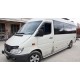 Пороги с площадкой алюминиевый лист для Mercedes Sprinter 1995-2006