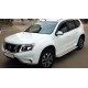 Пороги с площадкой алюминиевый лист для Nissan Terrano 2014-2022