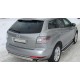 Пороги с площадкой алюминиевый лист для Mazda CX-7 2010-2013
