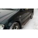 Пороги с площадкой алюминиевый лист для Mercedes ML W163 1997-2004