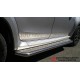 Пороги с площадкой алюминиевый лист для Nissan Terrano 2014-2022