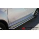 Пороги с площадкой алюминиевый лист для Nissan Terrano 2014-2022