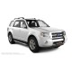 Пороги алюминиевые с нержавеющей площадкой для Ford Escape 2007-2012