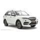 Пороги алюминиевые с нержавеющей площадкой для Lifan MyWay 2016-2020