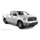 Пороги с площадкой нержавеющий лист с проступью для Toyota Tundra 2006-2021