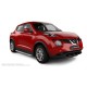 Пороги алюминиевые с нержавеющей площадкой для Nissan Juke 2014-2018