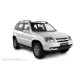 Пороги алюминиевые в полоску для Chevrolet Niva 2009-2020