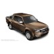 Пороги алюминиевые в полоску для Ford Ranger 2012-2015