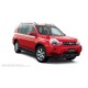 Пороги алюминиевые в полоску для Nissan X-Trail T31 2007-2011