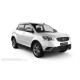 Пороги алюминиевые в полоску для SsangYong Actyon 2013-2024