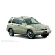 Пороги алюминиевые в полоску для Suzuki Escudo 1997-2005