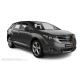 Пороги алюминиевые в полоску для Toyota Venza 2012-2017