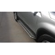 Пороги с площадкой алюминиевый лист для Kia Sorento 2009-2012
