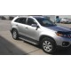 Пороги с площадкой алюминиевый лист для Kia Sorento 2009-2012