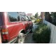 Пороги с площадкой чёрный алюминиевый лист для Toyota Land Cruiser 80 1989-1998