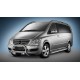 Пороги с площадкой алюминиевый лист для Mercedes Vito W447 2014-2024