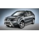 Пороги с площадкой алюминиевый лист для Renault Koleos 2008-2016