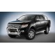 Пороги с площадкой алюминиевый лист для Ford Ranger 2012-2015