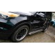 Пороги с площадкой алюминиевый лист для Ford Explorer 2011-2015