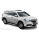 Пороги с площадкой нержавеющий лист с проступью для Acura MDX 2013-2020