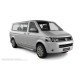 Пороги с площадкой нержавеющий лист для Volkswagen Transporter 2003-2015