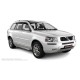 Пороги с площадкой нержавеющий лист с проступью для Volvo XC90 2006-2014