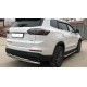 Пороги с площадкой алюминиевый лист для Chery Tiggo 8 Pro Max 2022-2025