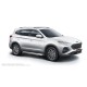 Пороги с площадкой алюминиевый лист для  JAC S7 2020-2024