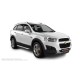 Пороги алюминиевые ОЕМ BMW-стиль для Chevrolet Captiva 2013-2018