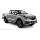 Пороги алюминиевые ОЕМ BMW-стиль для Mazda>Mazda BT-50 2007-2012 2007-2012