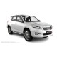 Пороги алюминиевые ОЕМ BMW-стиль для Toyota RAV4 2009-2010