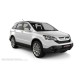 Пороги алюминиевые в полоску для Honda CR-V 2007-2012
