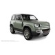 Пороги с площадкой нержавеющий лист с проступью для Land Rover Defender 2019-2024