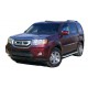 Пороги с площадкой алюминиевый лист для Honda Pilot 2008-2015