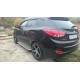 Пороги с площадкой алюминиевый лист для Hyundai ix35 2010-2015