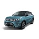 Пороги с площадкой алюминиевый лист для Suzuki Vitara 2015-2019