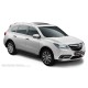 Пороги алюминиевые чёрные для Acura MDX 2013-2020