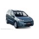 Пороги алюминиевые чёрные для Citroen Berlingo 2008-2024