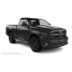Пороги с площадкой нержавеющий лист с проступью для Dodge RAM 2001-2021
