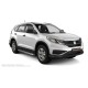 Пороги с площадкой нержавеющий лист с проступью для Honda CR-V 2012-2017