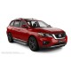 Пороги с площадкой нержавеющий лист с проступью для Nissan Pathfinder R52 2014-2020